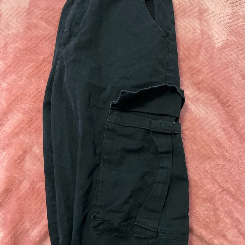 FOREVER 21 Black Womens Cargo Pants